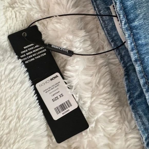 Bratz Doll Belted Jean Darla Mini Skirt - Picture 2 of 4